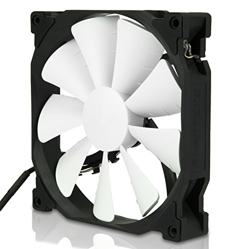 Phanteks PH-F140SP_BK_WLED - PH F140SP 140mm Ventilador LED Blanco - Negro/Blanco