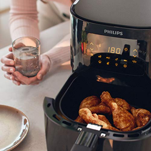 Philips HD9252/90 Essential - Airfryer con tecnología Rapid Air (plástico)