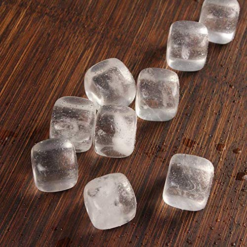 Piedras de whisky Hielo, Tecnología de alta refrigeración Cubitos de hielo reutilizables, Bebidas Vino Cerveza Enfriador de bebidas Cubos Enfriador de vino Rocas de enfriamiento rápido Conjunto