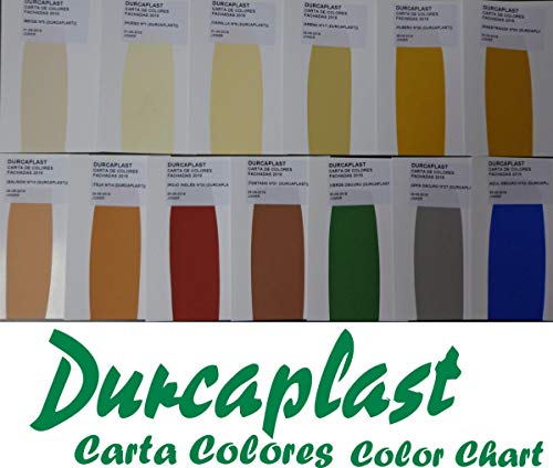 PINTURA FACHADAS COLORES Durcaplast: Revestimiento de fachadas colores mate. Extraordinaria resistencia al roce, máxima resistencia a la intemperie y al envejecimiento. (4L, SALMON 13)