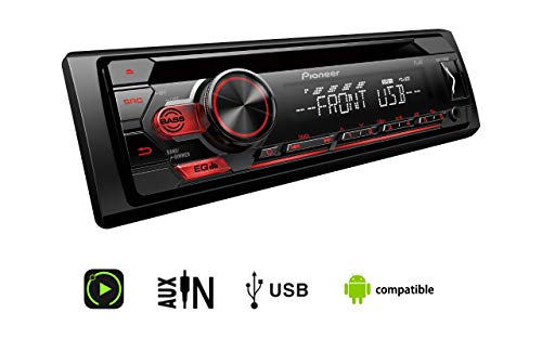 Pioneer DEH-S110UB - Sintonizador RDS con CD, Color Negro