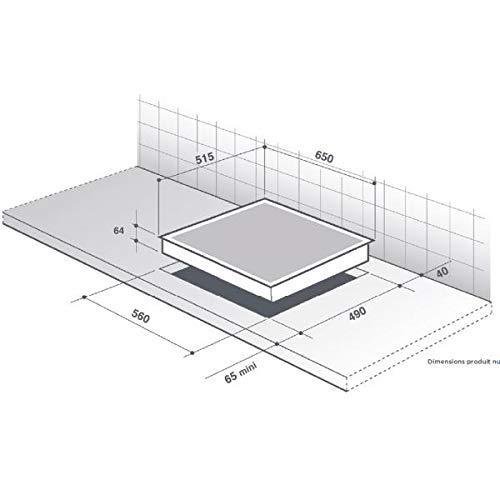 Placa de inducción De Dietrich DPI7584X horiZone