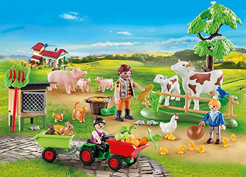 PLAYMOBIL Country Set de Juguetes Farm Animals (70189)