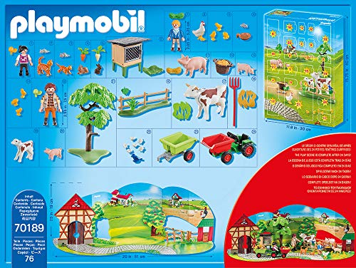 PLAYMOBIL Country Set de Juguetes Farm Animals (70189)