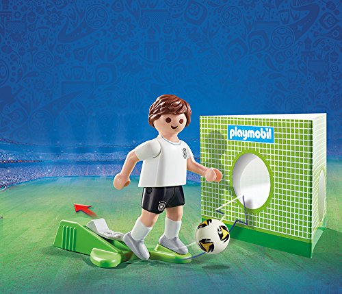 Playmobil Fútbol- Jugador Aleman Playset de Figuras de Juguete, Multicolor, 4,5 X 14,2 X 9,3 Cm (9511)