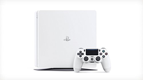 PlayStation 4 Slim (PS4) - Consola de 500 GB, Color Blanco