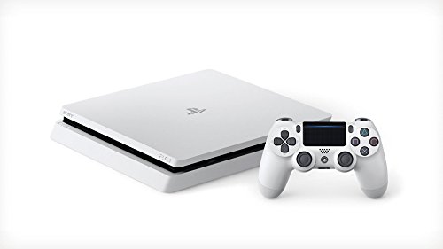 PlayStation 4 Slim (PS4) - Consola de 500 GB, Color Blanco