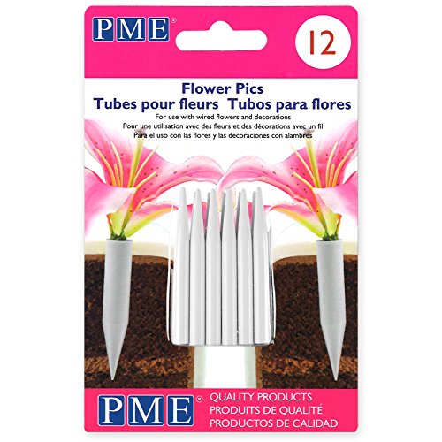 PME Tubos para Flores Pequeños, Paquete de 12