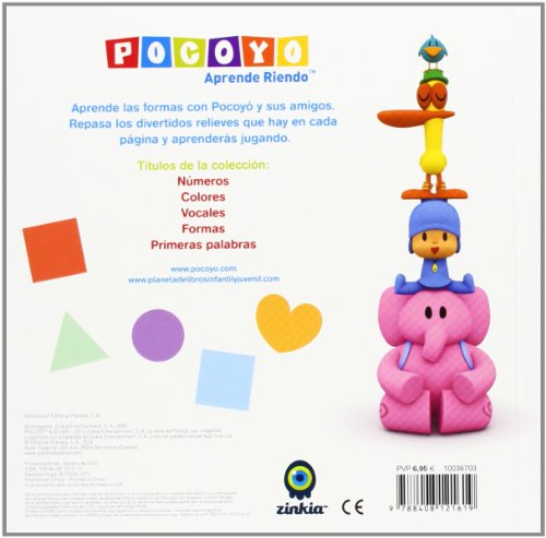 Pocoyó. Formas: Con divertidos relieves (Pocoyo)