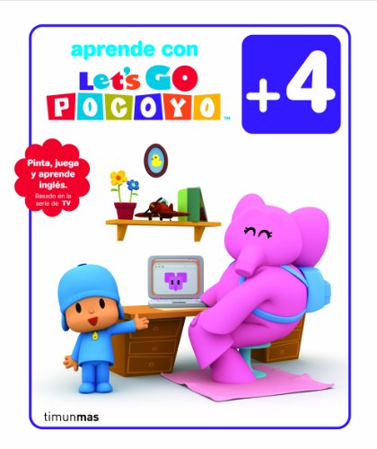 Pocoyo let's go: libro de actividades +4 (Primeras palabras)