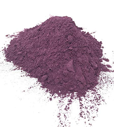 Polvo De Camote Morado - 100% Natural - Delicioso Polvo De Camote Crudo Que Cambia De Color | Agregar Al Cereal, Gachas, Yogurt, Batidos | Peso Neto: 75g