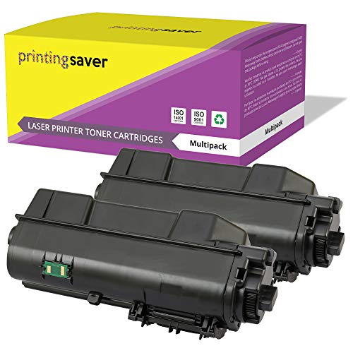 Printing Saver 2X Negro Tóners compatibles para KYOCERA ECOSYS P2040dn, P2040dw impresoras