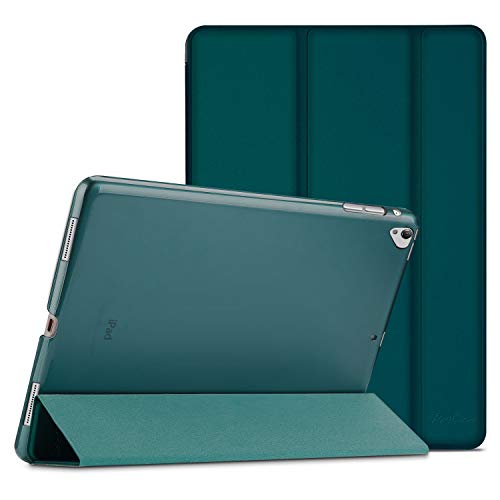 ProCase Funda Inteligente para iPad Pro 12.9" 2017/2015 (Modelo Viejo), Carcasa Folio Ligera y Delgada con Smart Cover/Reverso Translúcido/Soporte para Apple iPad Pro 12.9 1ª 2ª Generación –Esmeralda