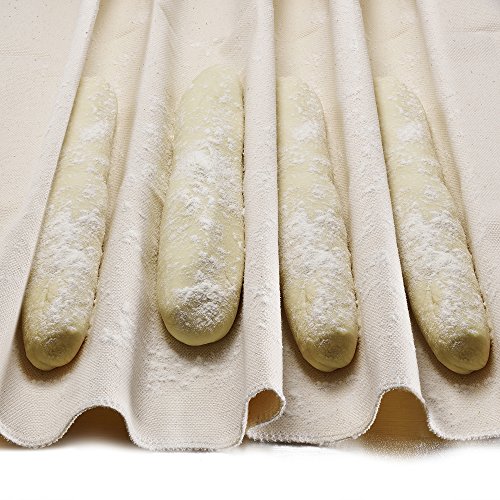 Profesional de la prueba del paño del panadero del paño para la masa del pan de Baguette 30 X 45 pulgadas