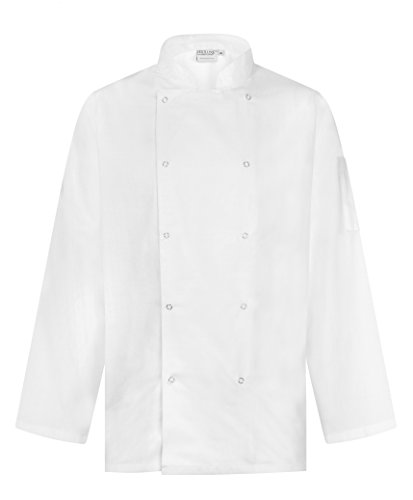 ProLuxe - Chaqueta Chef - Hombre Blanco Blanco S