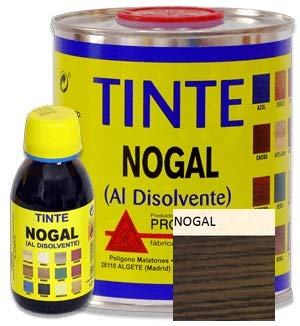 Promade - Tinte al disolvente para teñir la madera. Tonos de madera y colores vivos y modernos (375 ml, Nogal)