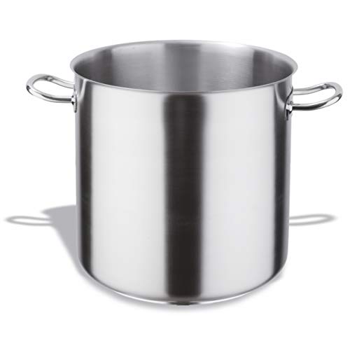 Pujadas P218.024 Inox-Pro - Olla sin tapa, capacidad de 10,00 l, 24 cm de diámetro, 24,0 cm de altura