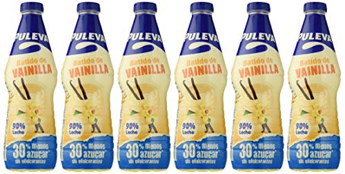 Puleva Batido Vainilla - Paquete de 6 x 1000 ml - Total: 6000 ml