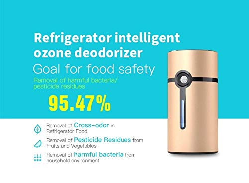 Purificador de Aire portátil, Mini generador de ozono. Air Purifier. Esterilizador, Ionizador. Desodoriza y desinfecta Espacios del hogar. Elimina Hongos, bacterias, Virus, ácaros y Malos olores