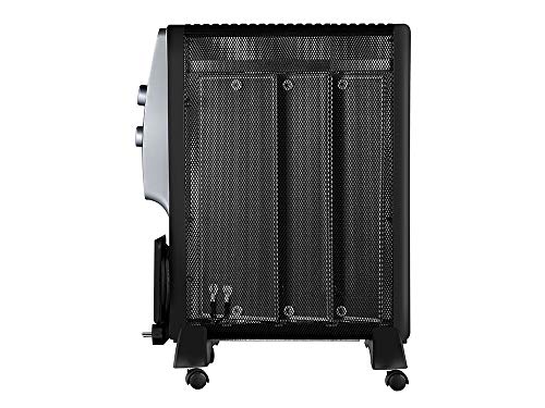 PURLINE MR1500B Calefactor Radiador Eléctrico Bajo Consumo con Panel de Mica hasta 1500W, Termostato Regulable, Rápido Calentamiento permitiendo un Aumento de Temperatura prácticamente inmediato.