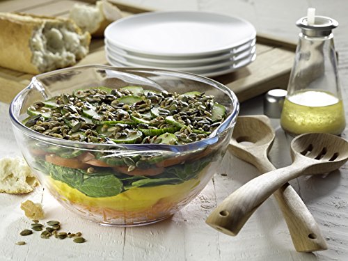 Pyrex Classic Vidrio - Cuenco para horno, 2,5 l, vidrio borosilicato, transparente