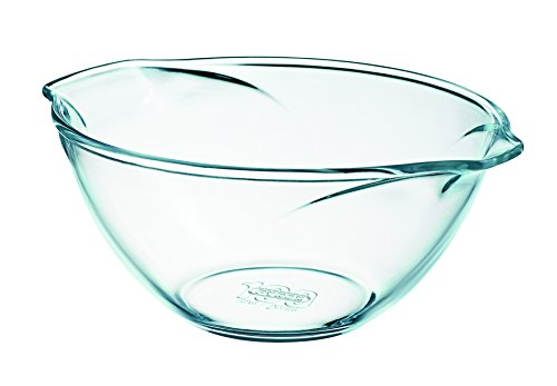 Pyrex Classic Vidrio - Cuenco para horno, 2,5 l, vidrio borosilicato, transparente