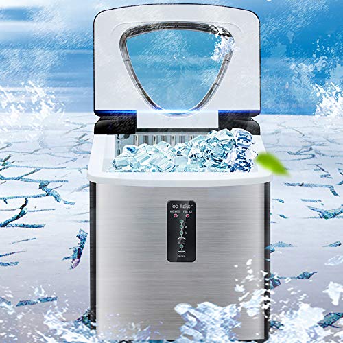 QJJML Máquina de Hielo eléctrica de sobremesa, hogar de pequeña y Gran Capacidad, máquina de Bebidas Comercial Profesional de Hielo de Calidad Profesional para máquinas de té