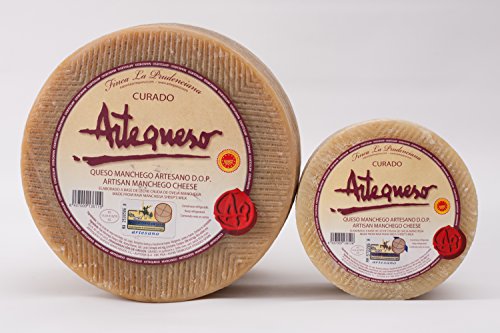 Queso Manchego Artesano Curado D.O.P. - Manchego Artesano D.O.P. - Pieza 1 Kg