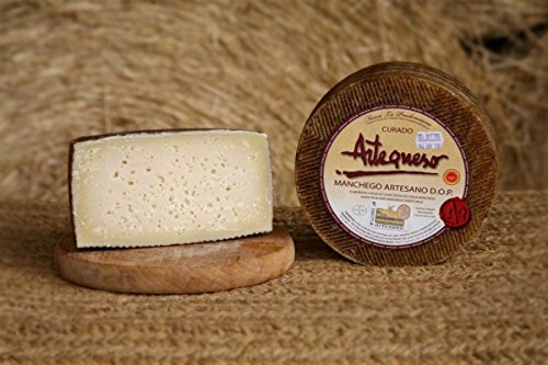 Queso Manchego Artesano Curado D.O.P. - Manchego Artesano D.O.P. - Pieza 1 Kg