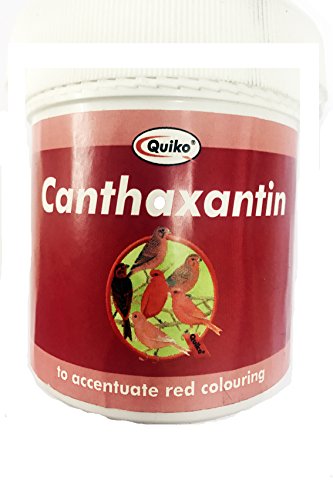 Quiko - Colorante Natural para pájaros CANTAXANTINA 100 gr