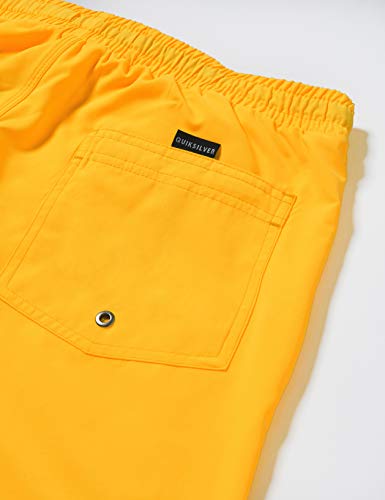 Quiksilver Everyday 15" Swim SRT Pantalones Cortos De Natación, Hombre, Naranja (Orange Pop), M