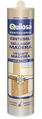 Quilosa T006502 Sellador en base acuosa para juntas de madera, Haya