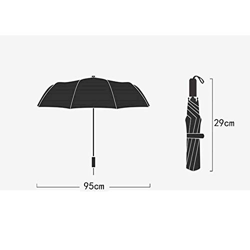 QVQV Paraguas Creativo AutomáTico Cowboy 8 Estructura De Refuerzo óSeo Paraguas Plegable ProteccióN UV Parasol Parasol