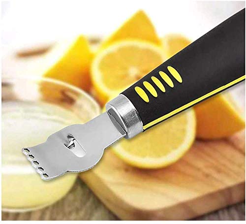 Rallador Profesional De Limón Rallador - Acero Inoxidable - Premium Sabatier Chef Tool Escariador Rebanador Rallador Pelador Fino - Lima Naranja Citrus Rallador Herramientas Para Pelar Bar Accesorios