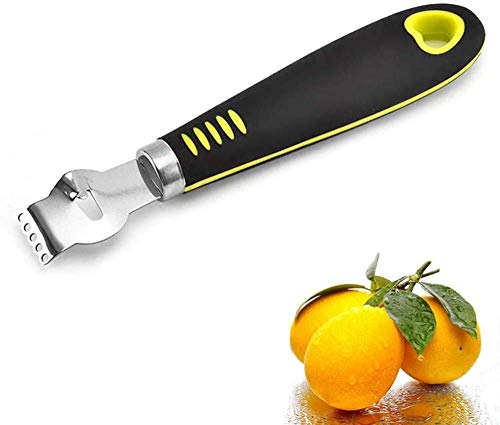 Rallador Profesional De Limón Rallador - Acero Inoxidable - Premium Sabatier Chef Tool Escariador Rebanador Rallador Pelador Fino - Lima Naranja Citrus Rallador Herramientas Para Pelar Bar Accesorios