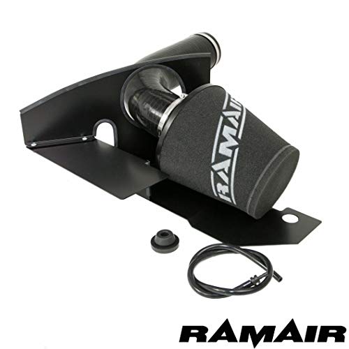 Ramair Filters JSK-120-BK 2.0TDI Kit de entrada de filtro de aire de inducción de escudo térmico