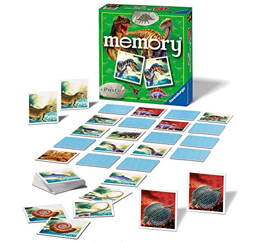 Ravensburger- Dinosaurier Memory, diseño Dinosaurios, Multicolor (22099)