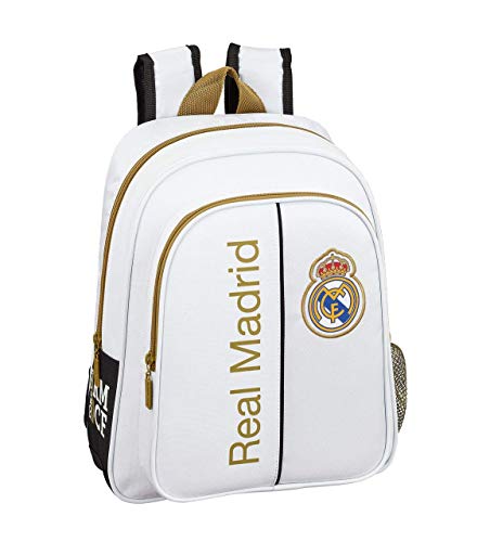 Real Madrid CF niños Equipaje, Blanco, Talla Única