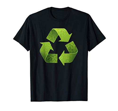 Reciclaje verde símbolo novedad Día de la Tierra Reciclaje Camiseta