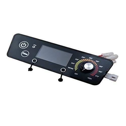 Reemplazo la Placa del Controlador del termostato Acero Inoxidable Fácil operar Cocina Digital Precisa Interfaz Dual Parrillas pellets Pantalla LCD RTD Temperatura Ajustable