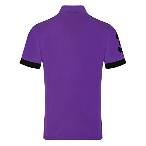 Reeseiy Polo De Manga Corta De De Los Casual Chic Verano Hombres con Bordado De Cervatillo Venta de Moda Tops De Corte Slim Tops De Los Hombres Polo De Ocio De Los Hombres