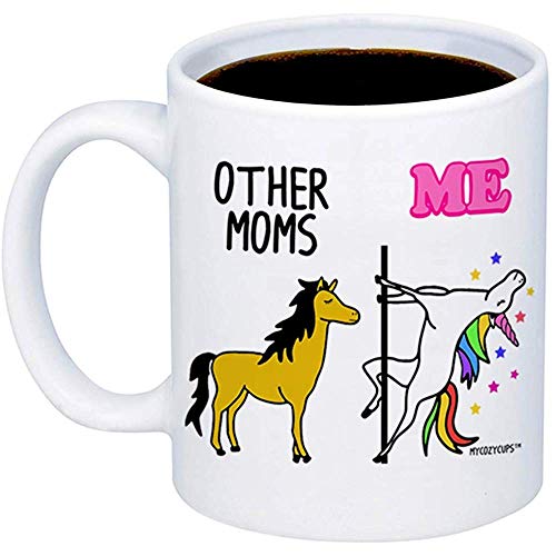 Regalo para mamá Sueño Caballo Taza de café 11oz Taza para madres de hija Hijo Regalo de cumpleaños de madre Día de San Valentín para mujeres