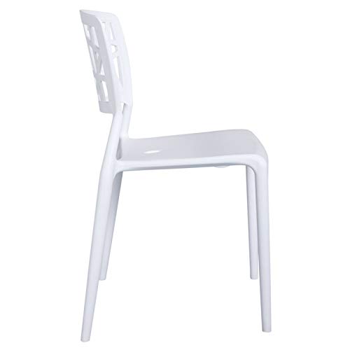 Regalos Miguel - Sillas Comedor - Silla Delta - Blanco - Envío Desde España