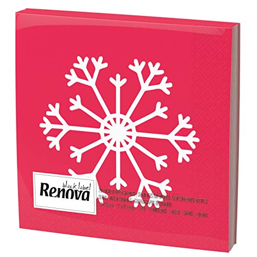 Renova Servilletas De Papel de Navidad - 20 Servilletas Navideñas Ultradecoradas