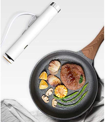 RENXR Sous Vide Cooker- IPX7 Impermeable Circulador de Inmersión preciso Cocina con Pantalla LCD, Touch Control, Temporizador for la Sana y una cocción Uniforme - Blanco DDLS