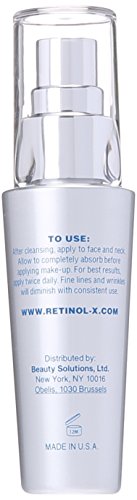 RETINOL-X retinol-x triple action anti-aging crema hidratante, de 1 onza de la botella