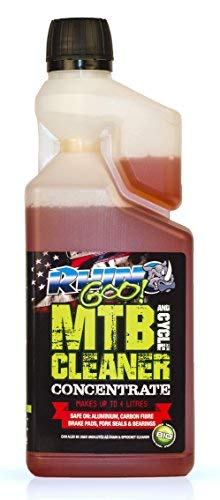 Rhino Goo! MTB Concentrate 1L - Limpiador de bicicletas de doble propósito y desengrasante de cadenas para bicicletas de montaña y ciclos de carretera