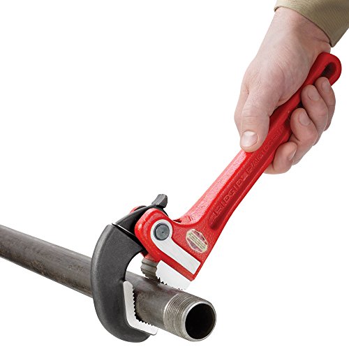 RIDGID 10348 Modelo 10 Llave de tubo para servicio pesado RapidGrip, Llave de tubo de 254 mm