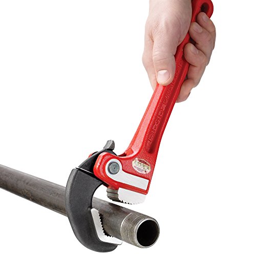 RIDGID 10348 Modelo 10 Llave de tubo para servicio pesado RapidGrip, Llave de tubo de 254 mm