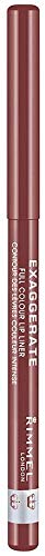 Rimmel London Exaggerate Automatic Lipliner. Perfilador de Labios Tono 018 Addiction - 0.25 gr